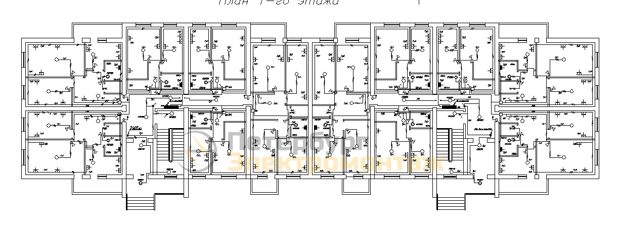 Электроснабжение многоквартирного жилого дома проект